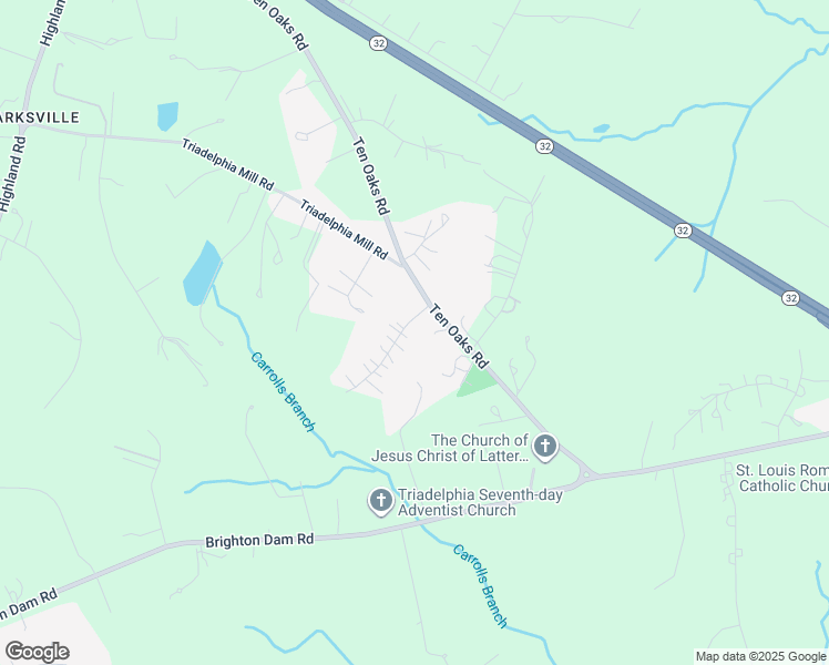 map of restaurants, bars, coffee shops, grocery stores, and more near 12905 Kentbury Drive in Clarksville