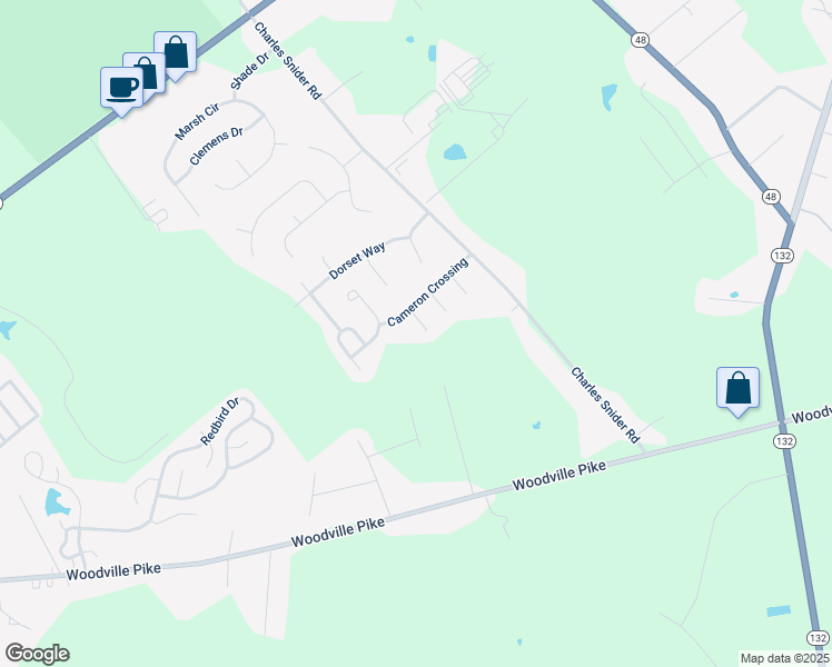 map of restaurants, bars, coffee shops, grocery stores, and more near 2087 Wood Brook Court in Loveland