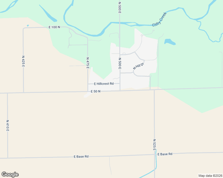 map of restaurants, bars, coffee shops, grocery stores, and more near 9200 East 50 North in Columbus