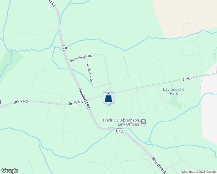 map of restaurants, bars, coffee shops, grocery stores, and more near 21604 Glendalough Road in Gaithersburg