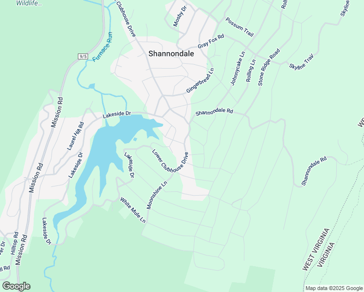 map of restaurants, bars, coffee shops, grocery stores, and more near 217 Club House Drive in Harpers Ferry