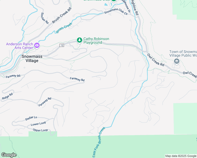 map of restaurants, bars, coffee shops, grocery stores, and more near 170 Snow Fox Lane in Snowmass Village