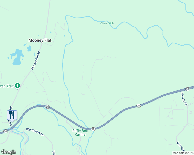 map of restaurants, bars, coffee shops, grocery stores, and more near 10287 Crescenzi Drive in Smartsville