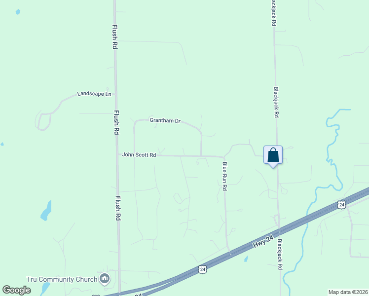 map of restaurants, bars, coffee shops, grocery stores, and more near in Saint George