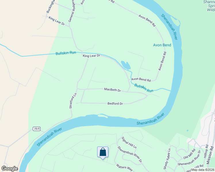 map of restaurants, bars, coffee shops, grocery stores, and more near 243 Macbeth Drive in Charles Town