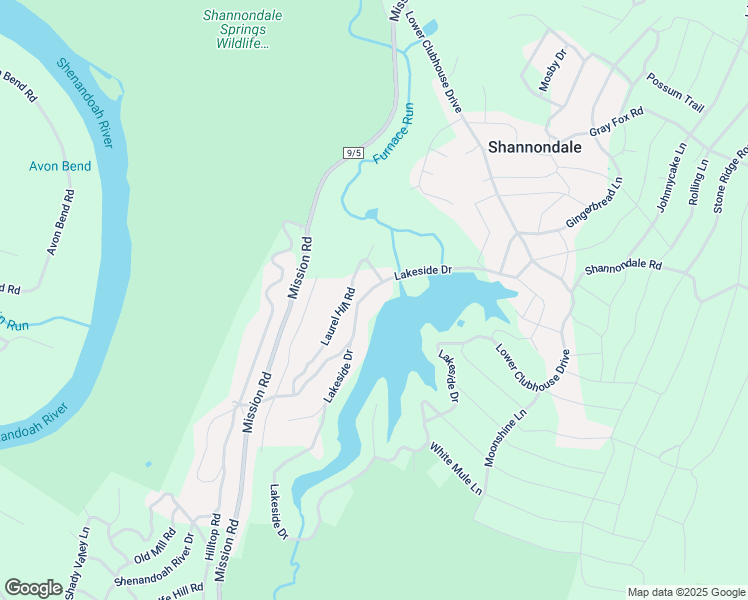 map of restaurants, bars, coffee shops, grocery stores, and more near 1644 Lakeside Dr in Harpers Ferry
