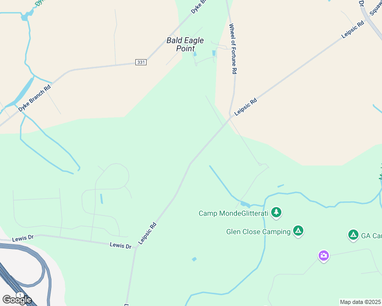 map of restaurants, bars, coffee shops, grocery stores, and more near 3067 Leipsic Road in Dover