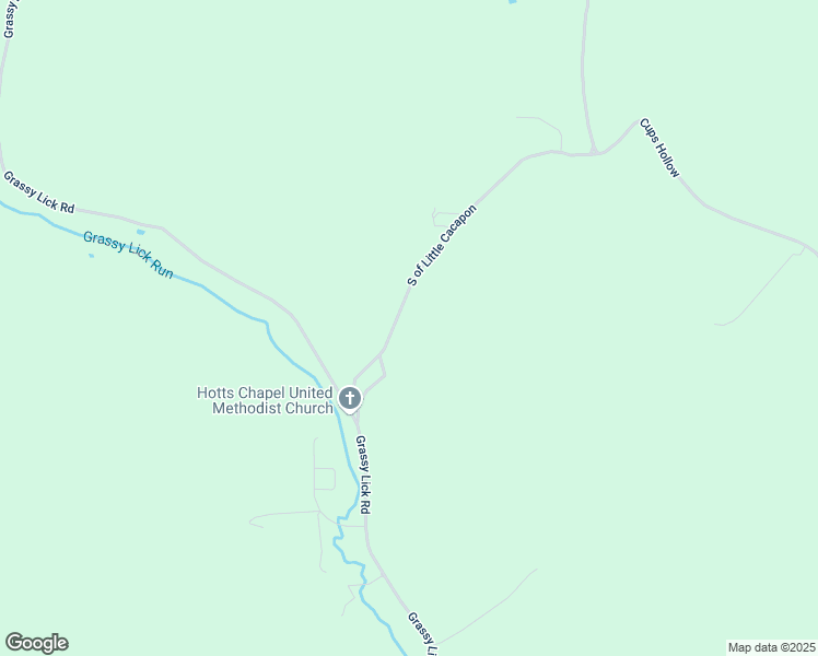 map of restaurants, bars, coffee shops, grocery stores, and more near 7955 South Fork Little Cacapon Road in Rio