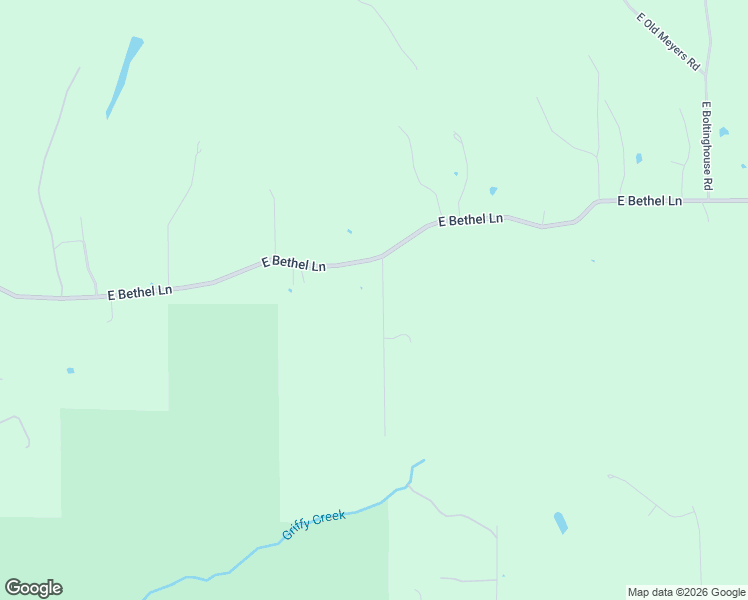 map of restaurants, bars, coffee shops, grocery stores, and more near 4255 North Baugh Road in Bloomington