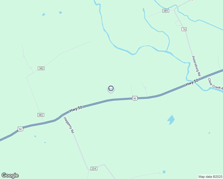 map of restaurants, bars, coffee shops, grocery stores, and more near 8919 U.S. 50 in Hillsboro