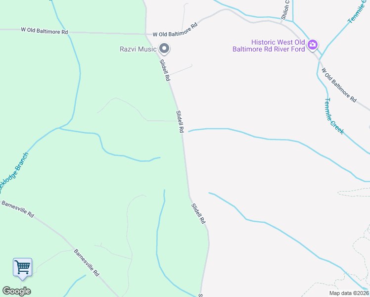 map of restaurants, bars, coffee shops, grocery stores, and more near 21701 Slidell Road in Boyds