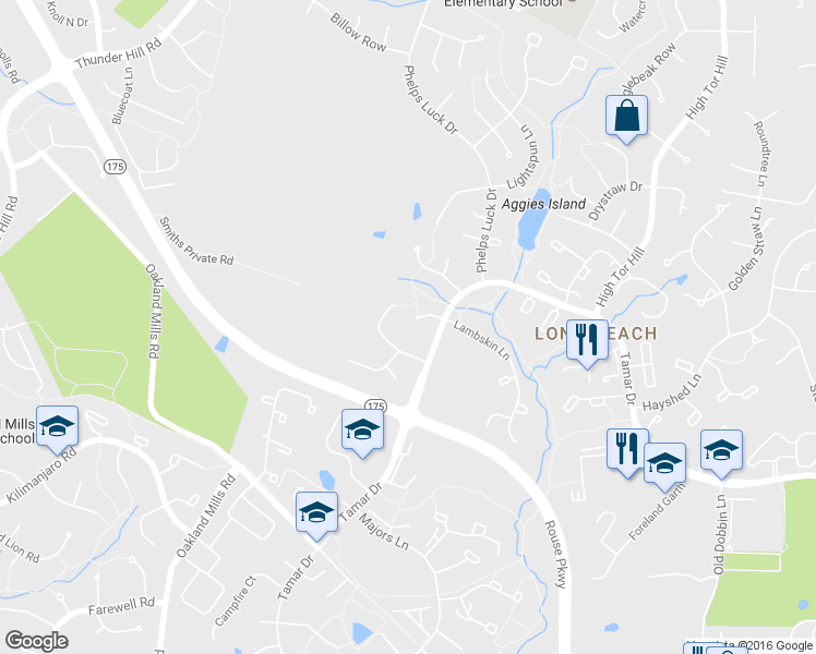 map of restaurants, bars, coffee shops, grocery stores, and more near 9029 Flicker Place in Columbia