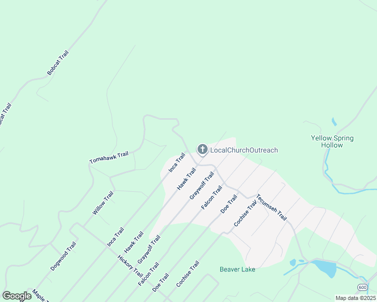map of restaurants, bars, coffee shops, grocery stores, and more near 1101 Tecumseh Trail in Winchester