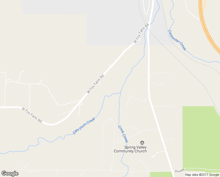 map of restaurants, bars, coffee shops, grocery stores, and more near 436 West Fox Farm Road in Larkspur