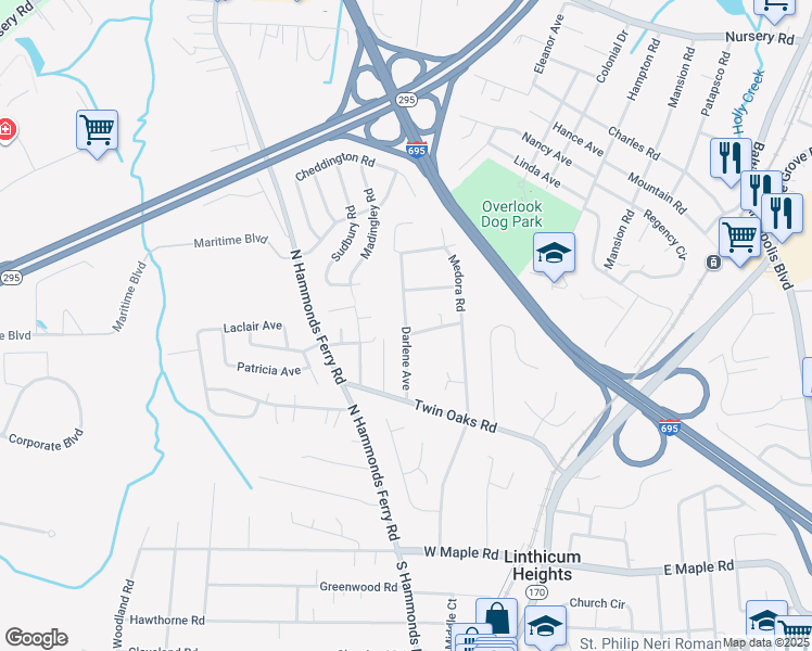 300 Edward Avenue, Linthicum Heights MD Walk Score
