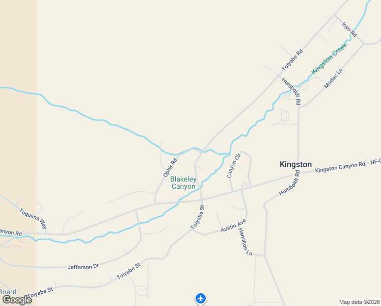 map of restaurants, bars, coffee shops, grocery stores, and more near Ophir Road in Austin