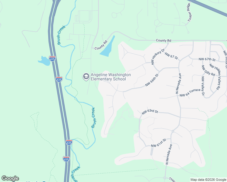 map of restaurants, bars, coffee shops, grocery stores, and more near 15001 Northwest 66th Street in Kansas City