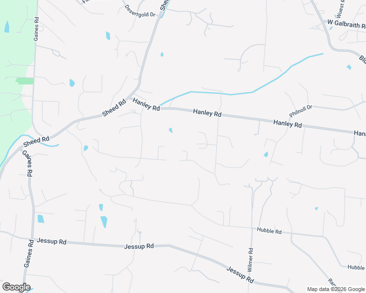 map of restaurants, bars, coffee shops, grocery stores, and more near 5243 Hanley Road in Cincinnati