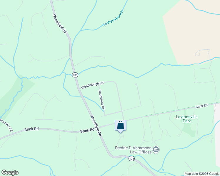 map of restaurants, bars, coffee shops, grocery stores, and more near 21716 Glendalough Road in Gaithersburg