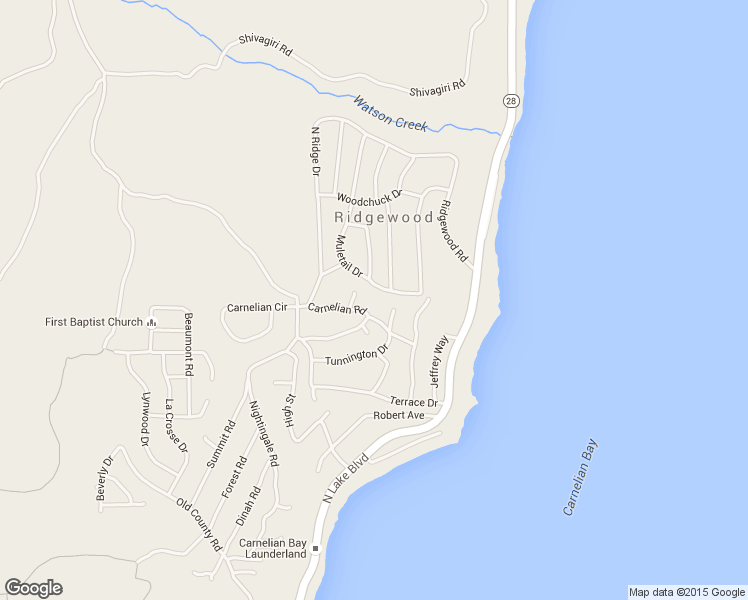 map of restaurants, bars, coffee shops, grocery stores, and more near 4340 Cedar Court in Carnelian Bay