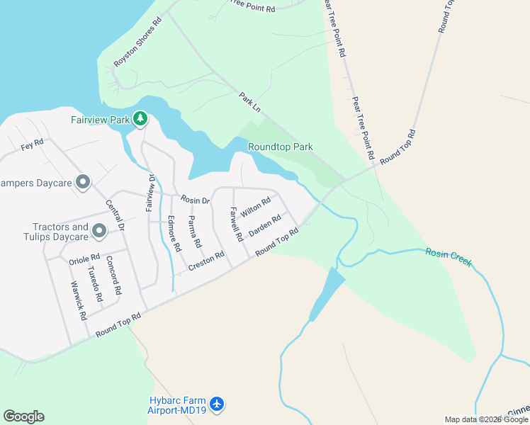 map of restaurants, bars, coffee shops, grocery stores, and more near 123 Darden Rd in Chestertown