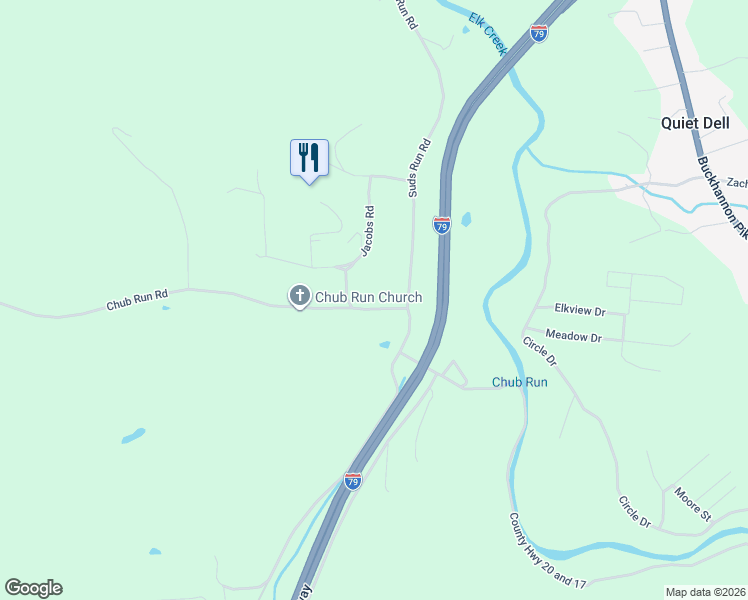 map of restaurants, bars, coffee shops, grocery stores, and more near 2216 Mount Clare Road in Mount Clare