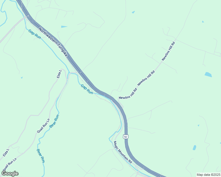 map of restaurants, bars, coffee shops, grocery stores, and more near 4040 Northwestern Turnpike in Winchester