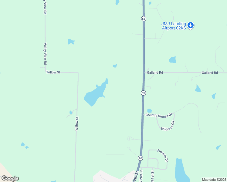 map of restaurants, bars, coffee shops, grocery stores, and more near 4650 Kansas 63 in Saint Marys