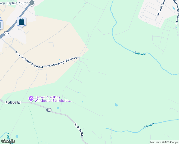 map of restaurants, bars, coffee shops, grocery stores, and more near 115 Wagtail Lane in Winchester