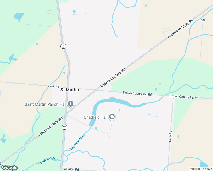 map of restaurants, bars, coffee shops, grocery stores, and more near 4873 Brown County Inn Road in Lynchburg