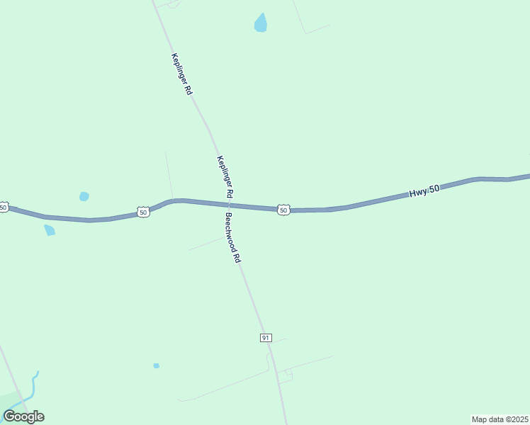 map of restaurants, bars, coffee shops, grocery stores, and more near 10446 U.S. 50 in Hillsboro