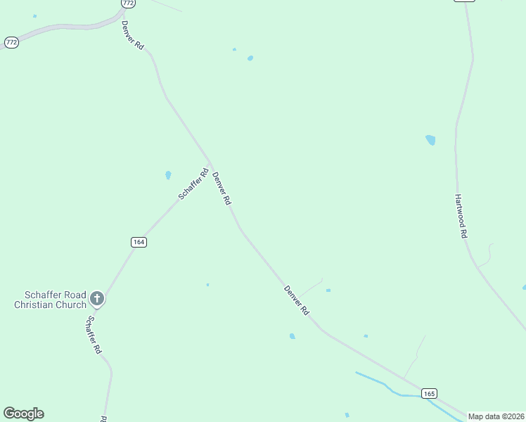 map of restaurants, bars, coffee shops, grocery stores, and more near 8170 Denver Road in Waverly