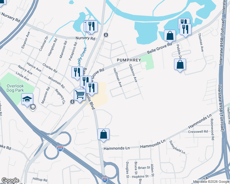 map of restaurants, bars, coffee shops, grocery stores, and more near 318 Key Avenue in Brooklyn