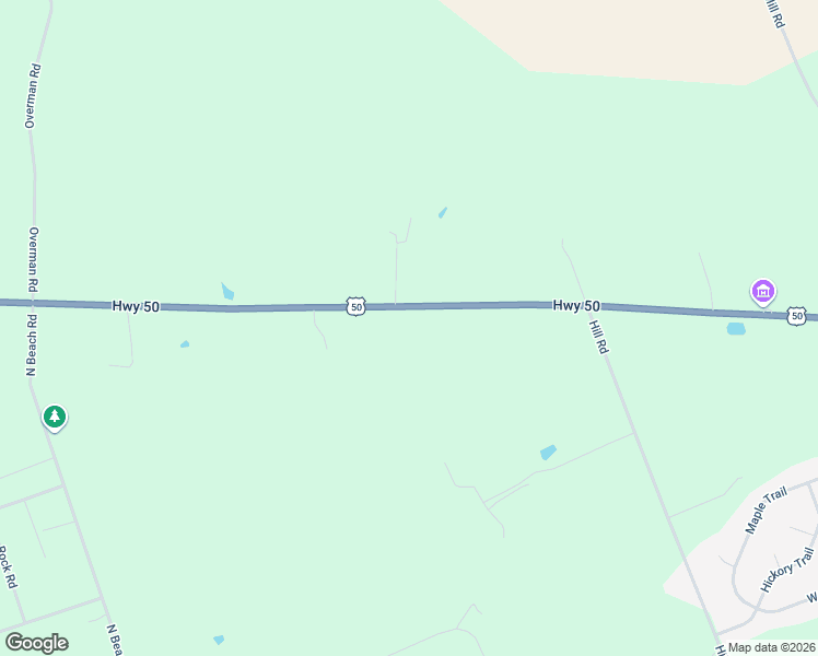 map of restaurants, bars, coffee shops, grocery stores, and more near 11520 U.S. 50 in Hillsboro