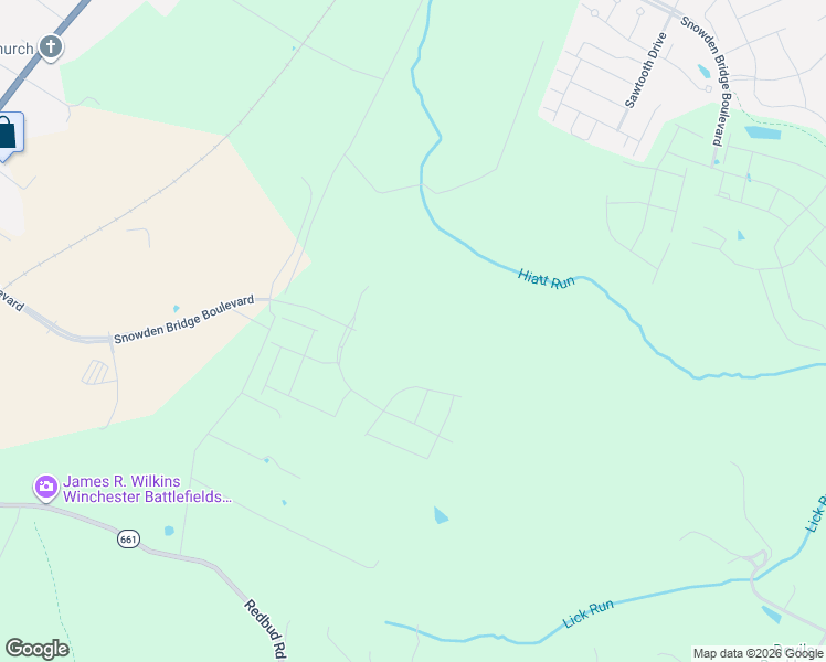 map of restaurants, bars, coffee shops, grocery stores, and more near Snowden Bridge Boulevard in Stephenson