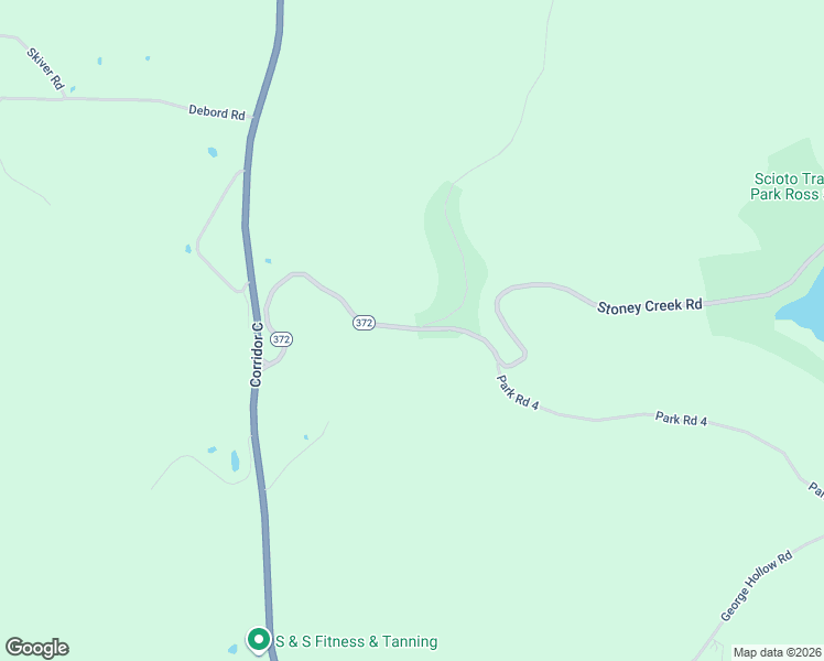 map of restaurants, bars, coffee shops, grocery stores, and more near 556 Ohio 372 in Waverly