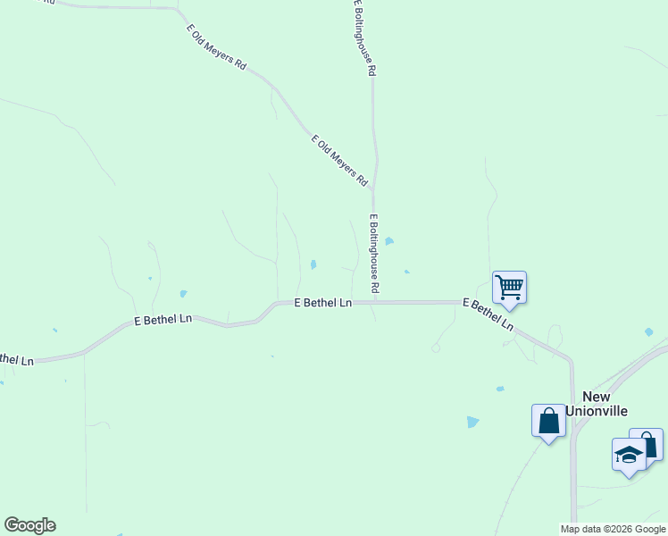 map of restaurants, bars, coffee shops, grocery stores, and more near 4369 East Nellie Street in Bloomington