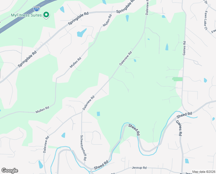 map of restaurants, bars, coffee shops, grocery stores, and more near 7250 Daleview Road in Cincinnati