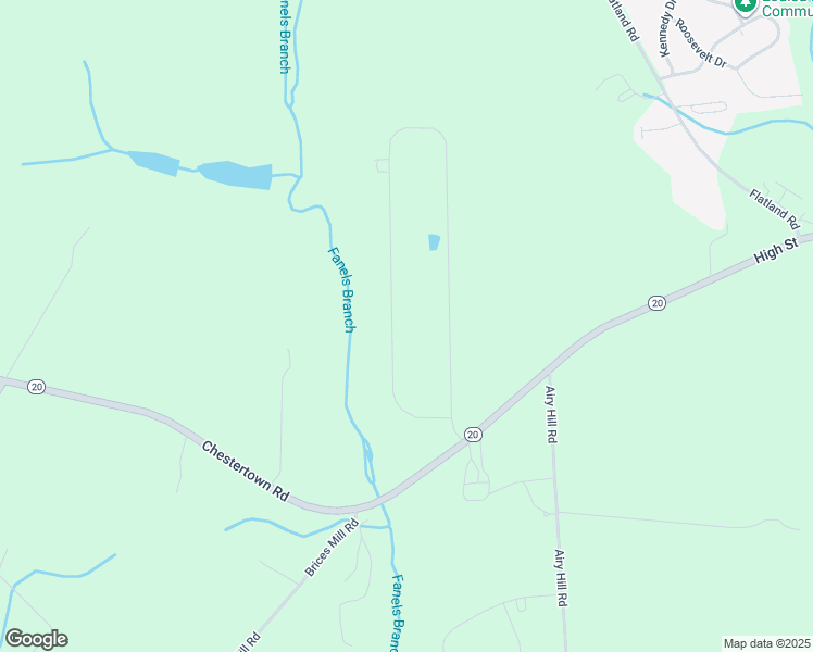 map of restaurants, bars, coffee shops, grocery stores, and more near 8974 Orchard Drive in Chestertown