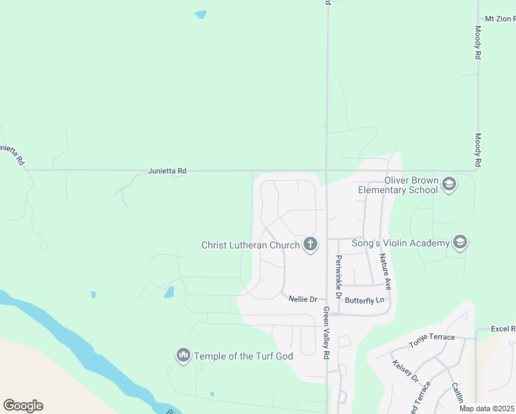 map of restaurants, bars, coffee shops, grocery stores, and more near 8760 Junietta Road in Manhattan