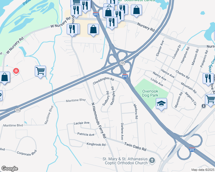 509 Sudbury Road, Linthicum MD Walk Score