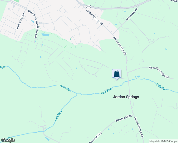 map of restaurants, bars, coffee shops, grocery stores, and more near 367 Snowden Bridge Boulevard in Stephenson