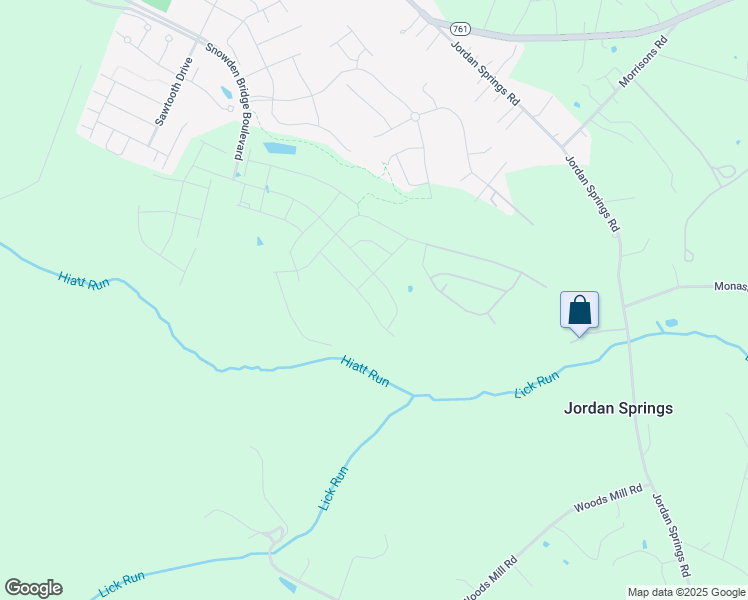 map of restaurants, bars, coffee shops, grocery stores, and more near 367 Snowden Bridge Boulevard in Stephenson