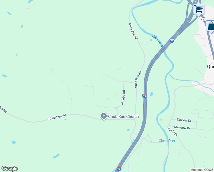 map of restaurants, bars, coffee shops, grocery stores, and more near in Craigmoor