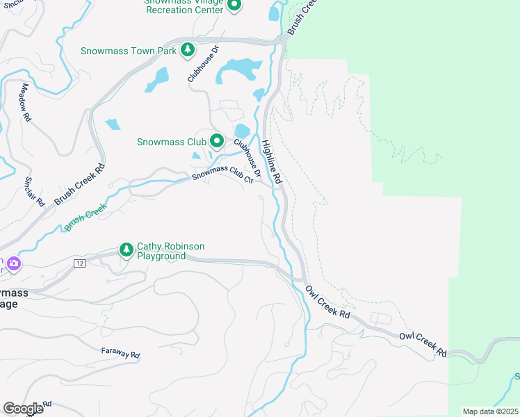 map of restaurants, bars, coffee shops, grocery stores, and more near 432 Fairway Drive in Snowmass Village