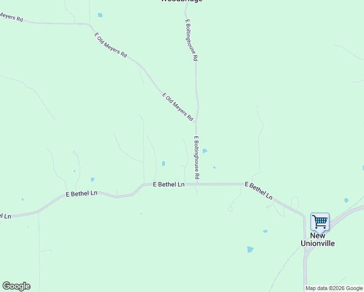 map of restaurants, bars, coffee shops, grocery stores, and more near 4650 Happy Hollow Road in Bloomington