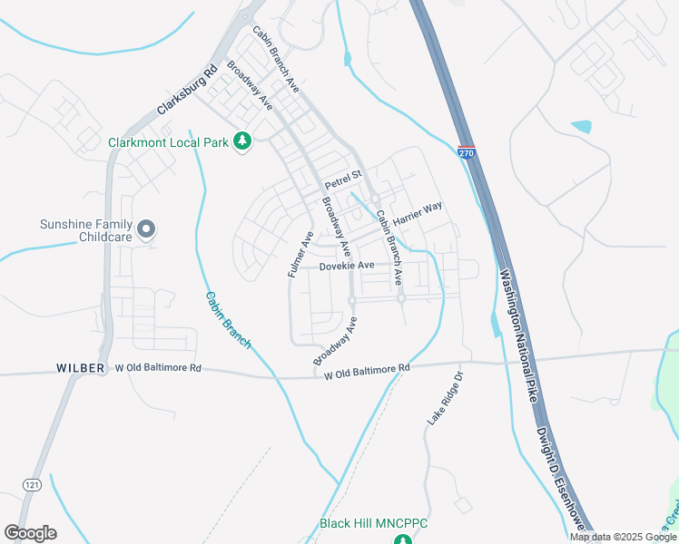 map of restaurants, bars, coffee shops, grocery stores, and more near 13804 Dovekie Avenue in Clarksburg