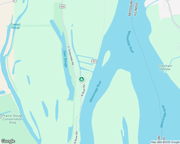 map of restaurants, bars, coffee shops, grocery stores, and more near 8 Old River Road in Elsberry