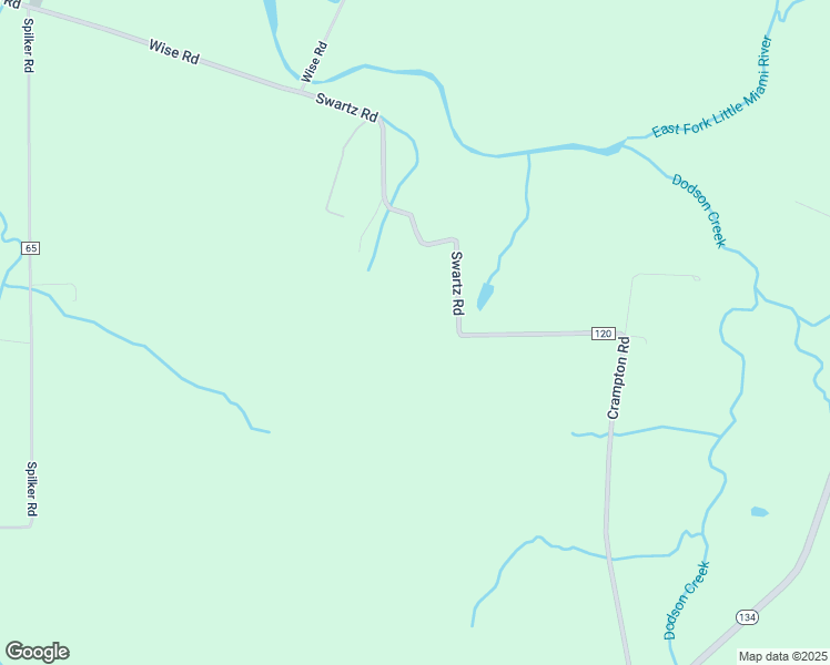 map of restaurants, bars, coffee shops, grocery stores, and more near 7800-7998 Township Highway 121 in Lynchburg