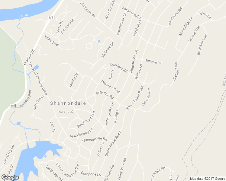 map of restaurants, bars, coffee shops, grocery stores, and more near 224 Possumwood Trail in Harpers Ferry